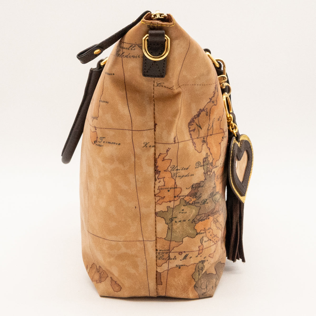 Alviero Martini 1A Classe Map Print PVC Tote Bag
