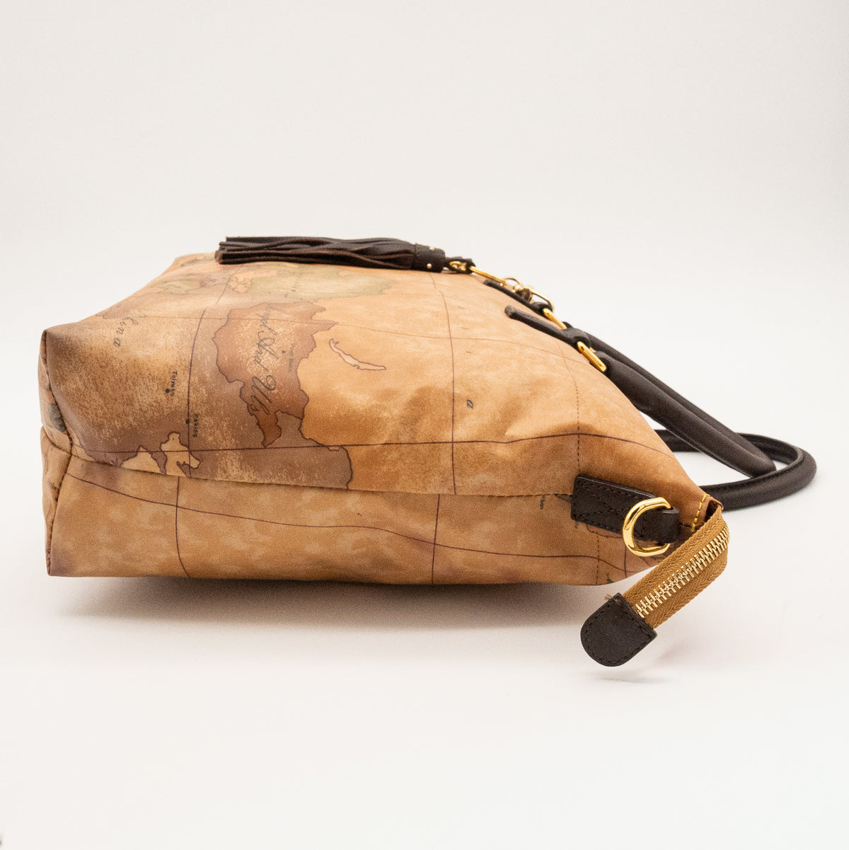Alviero Martini 1A Classe Map Print PVC Tote Bag
