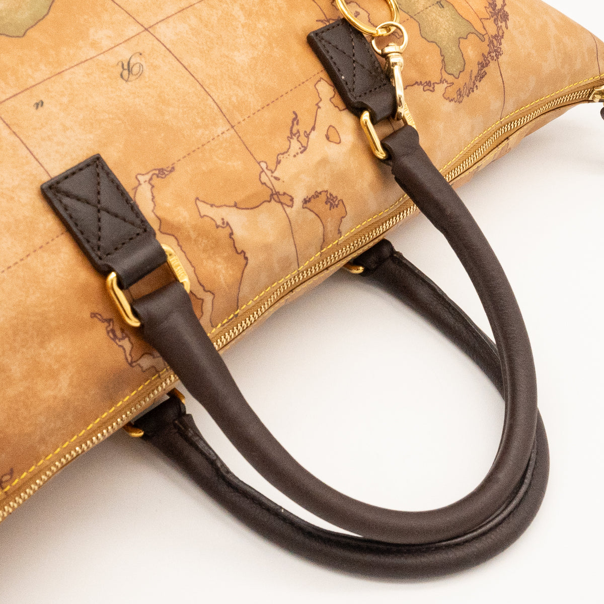 Alviero Martini 1A Classe Map Print PVC Tote Bag
