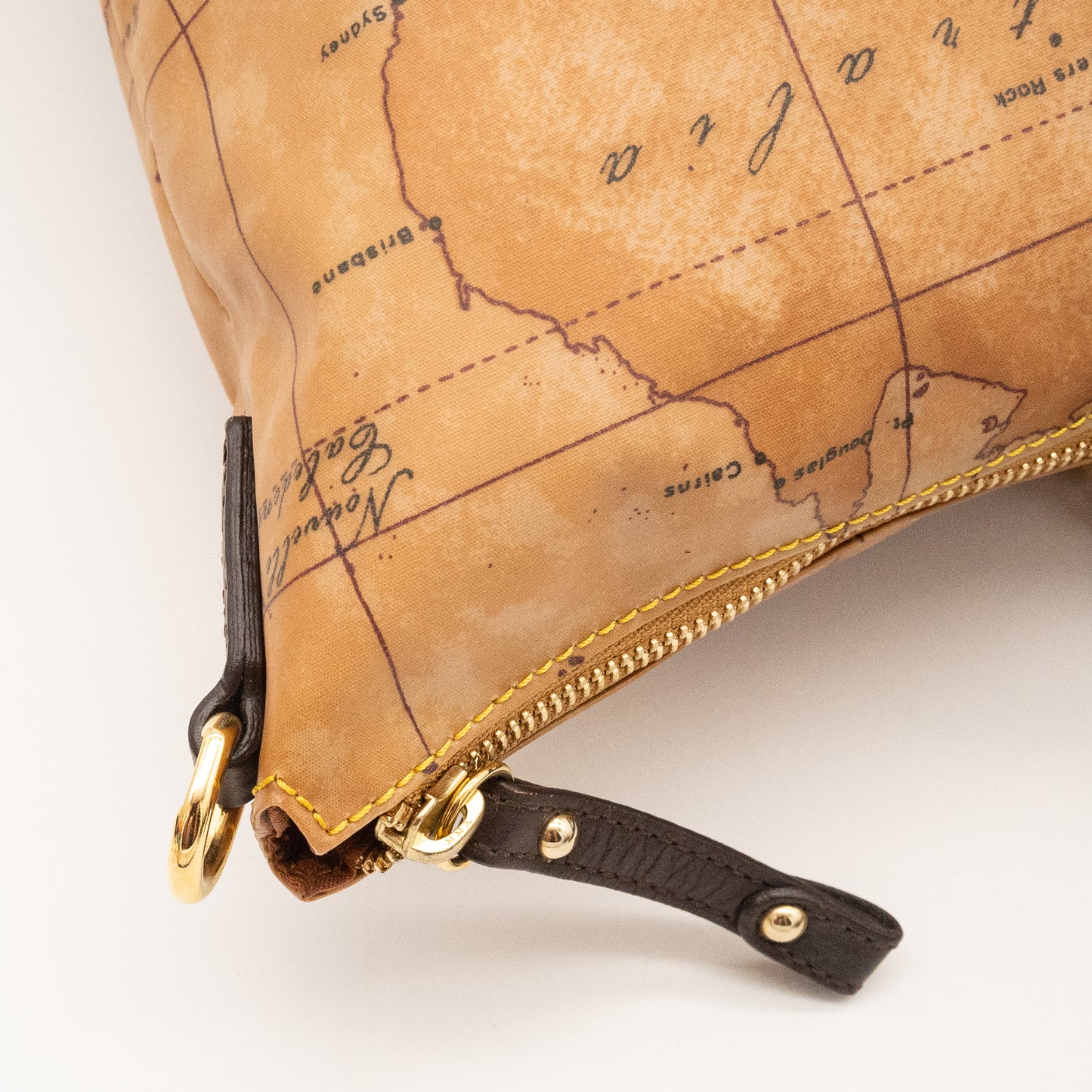 Alviero Martini 1A Classe Map Print PVC Tote Bag