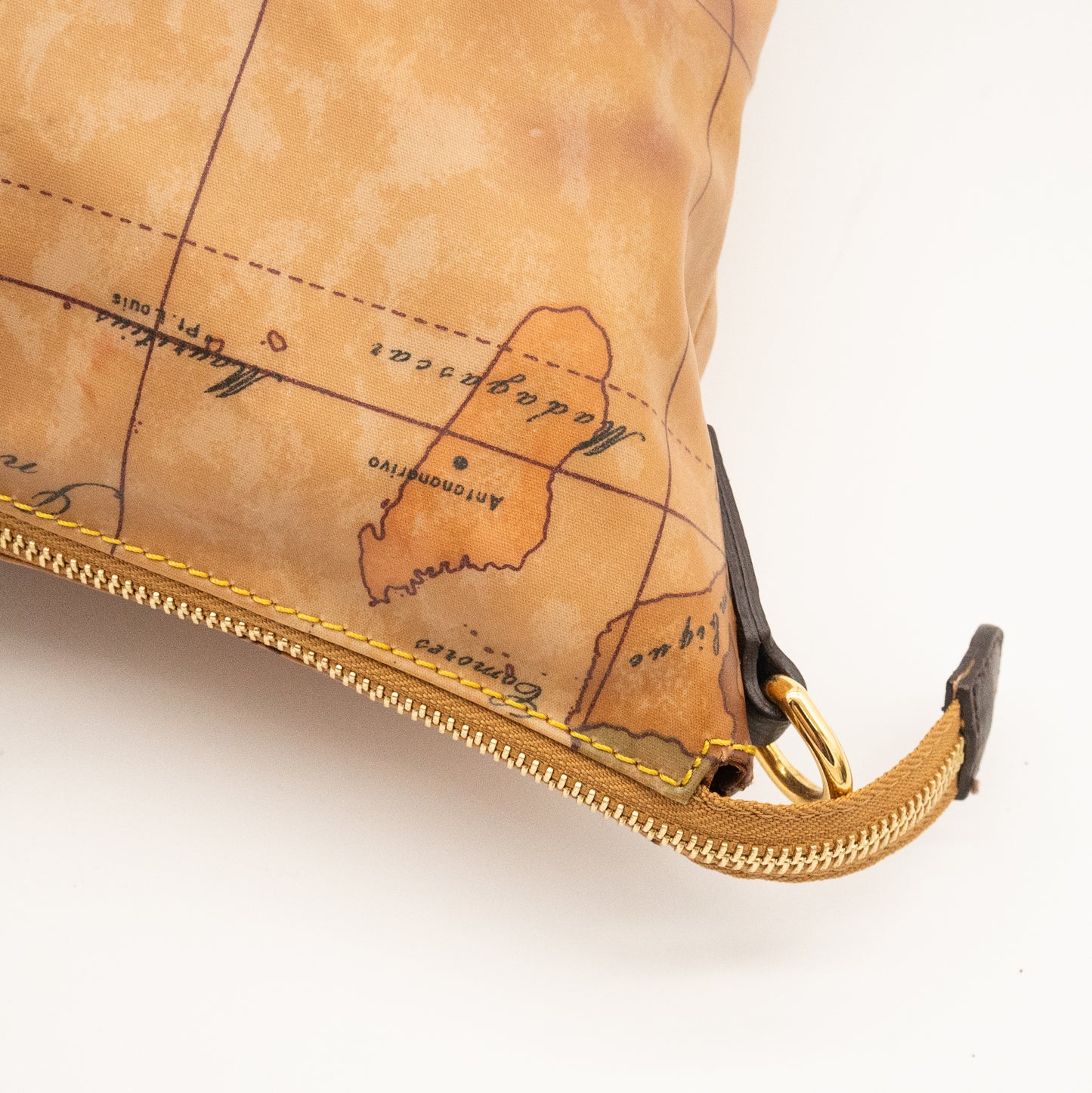 Alviero Martini 1A Classe Map Print PVC Tote Bag