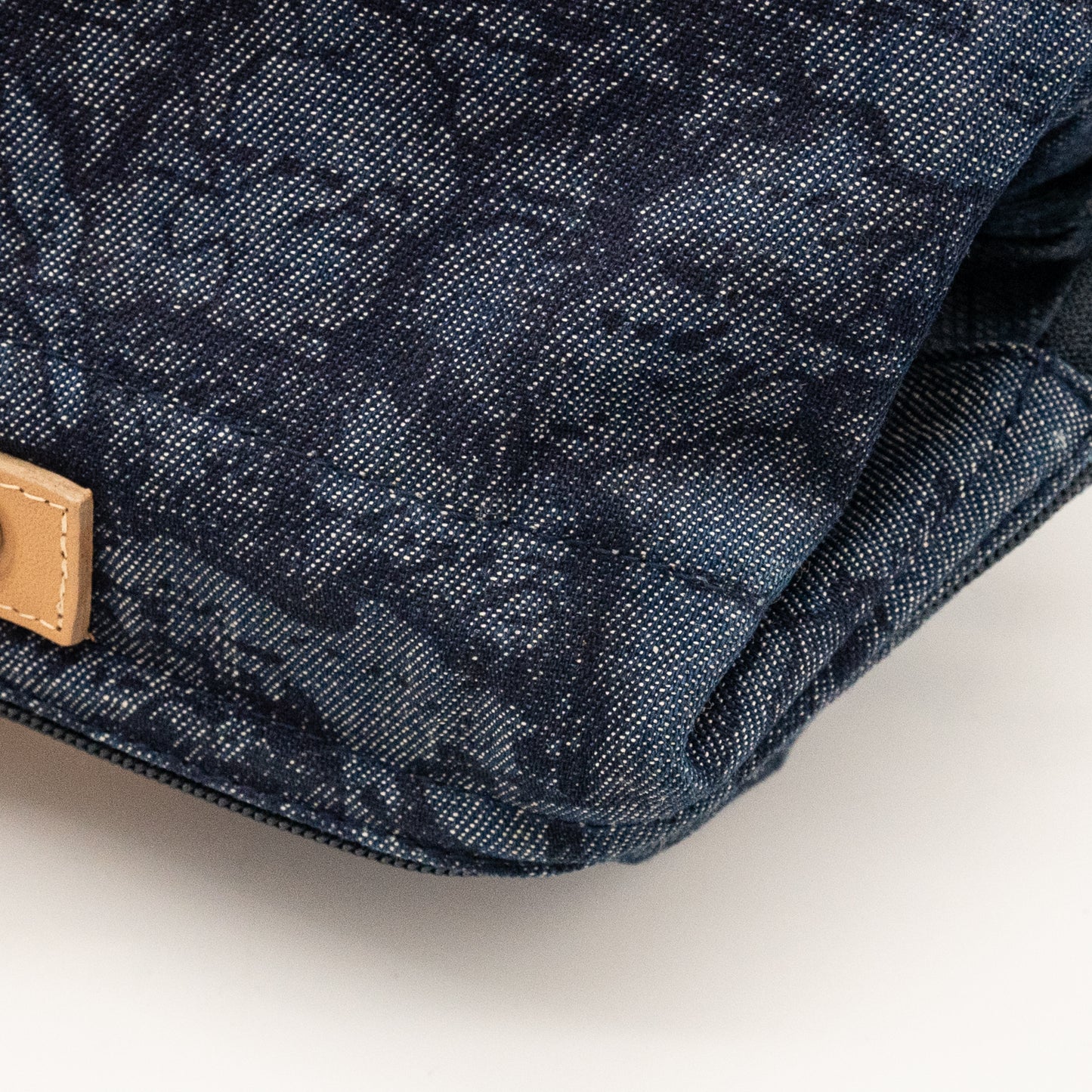 Alviero Martini 1A Classe Denim Map Print Bag Made in Italy
