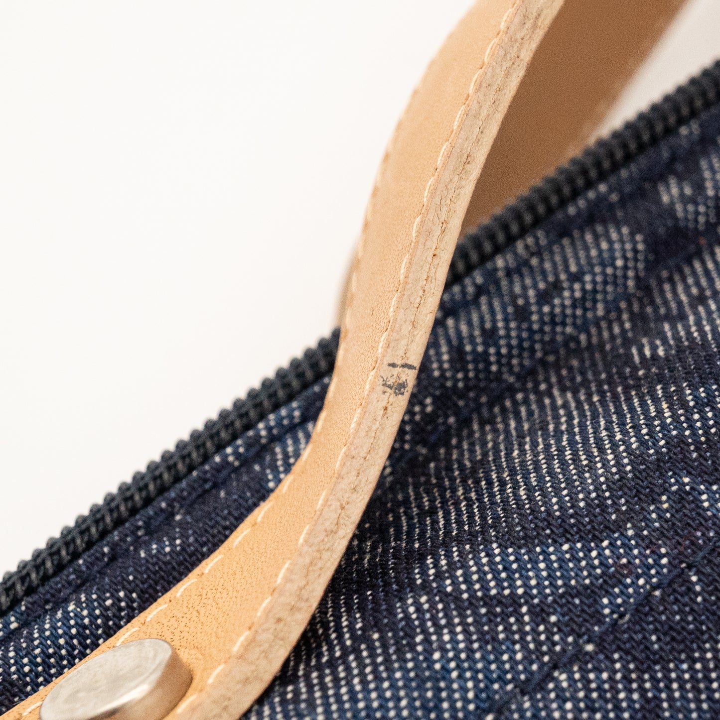 Alviero Martini 1A Classe Denim Map Print Bag Made in Italy