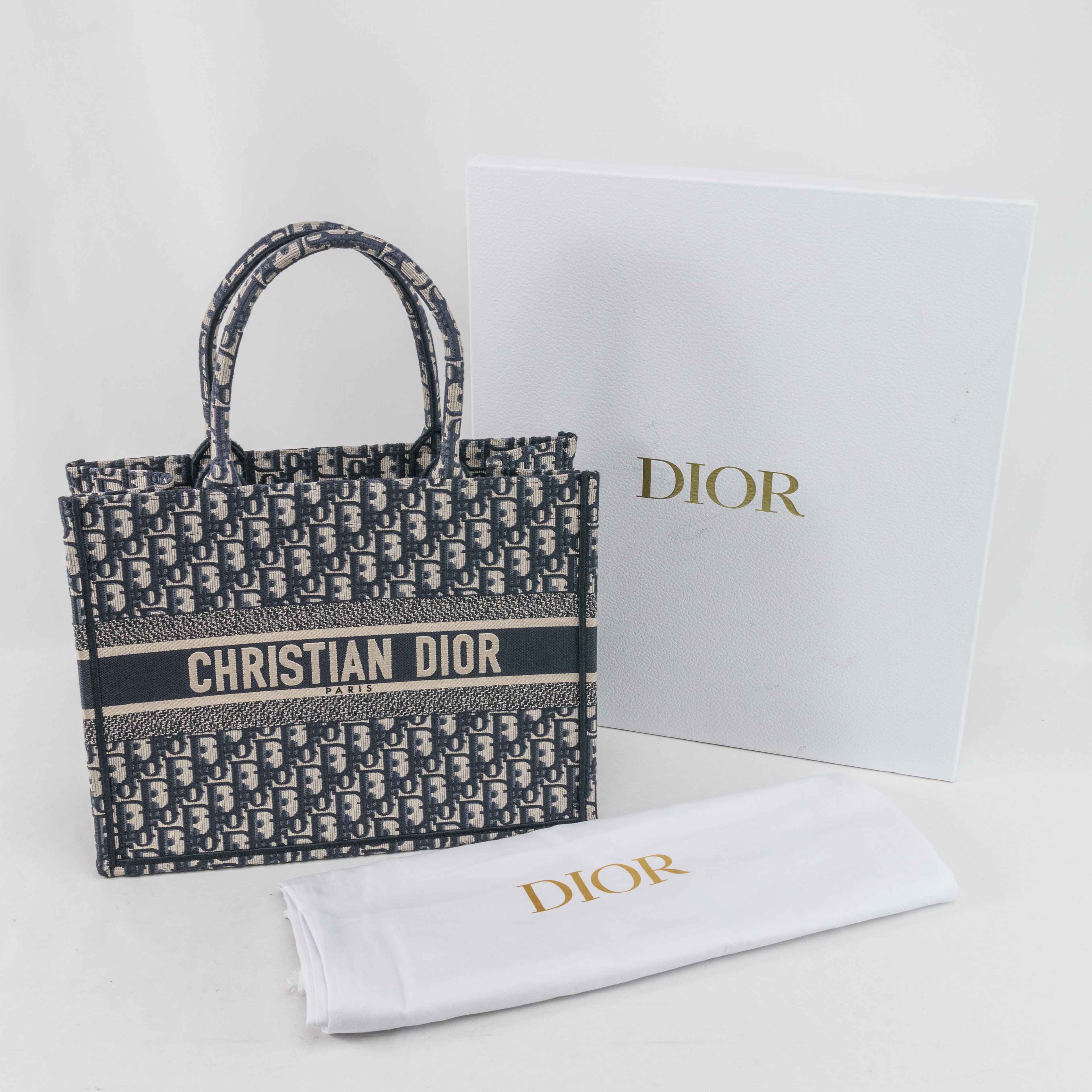 Dior Book Tote - Oblique Canvas – Connect Japan Luxury