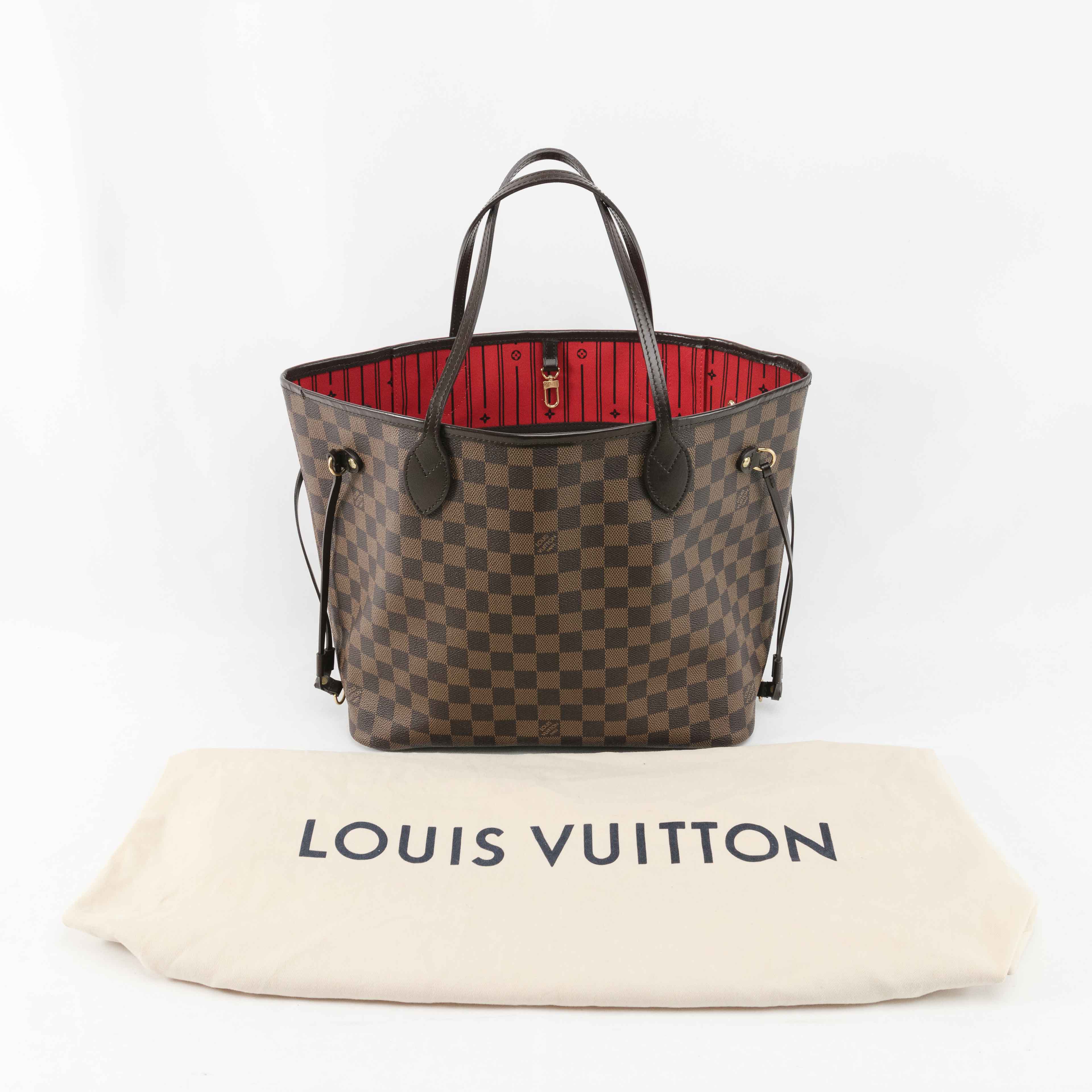 Louis Vuitton Neverfull MM - Damier Ebene – Connect Japan Luxury