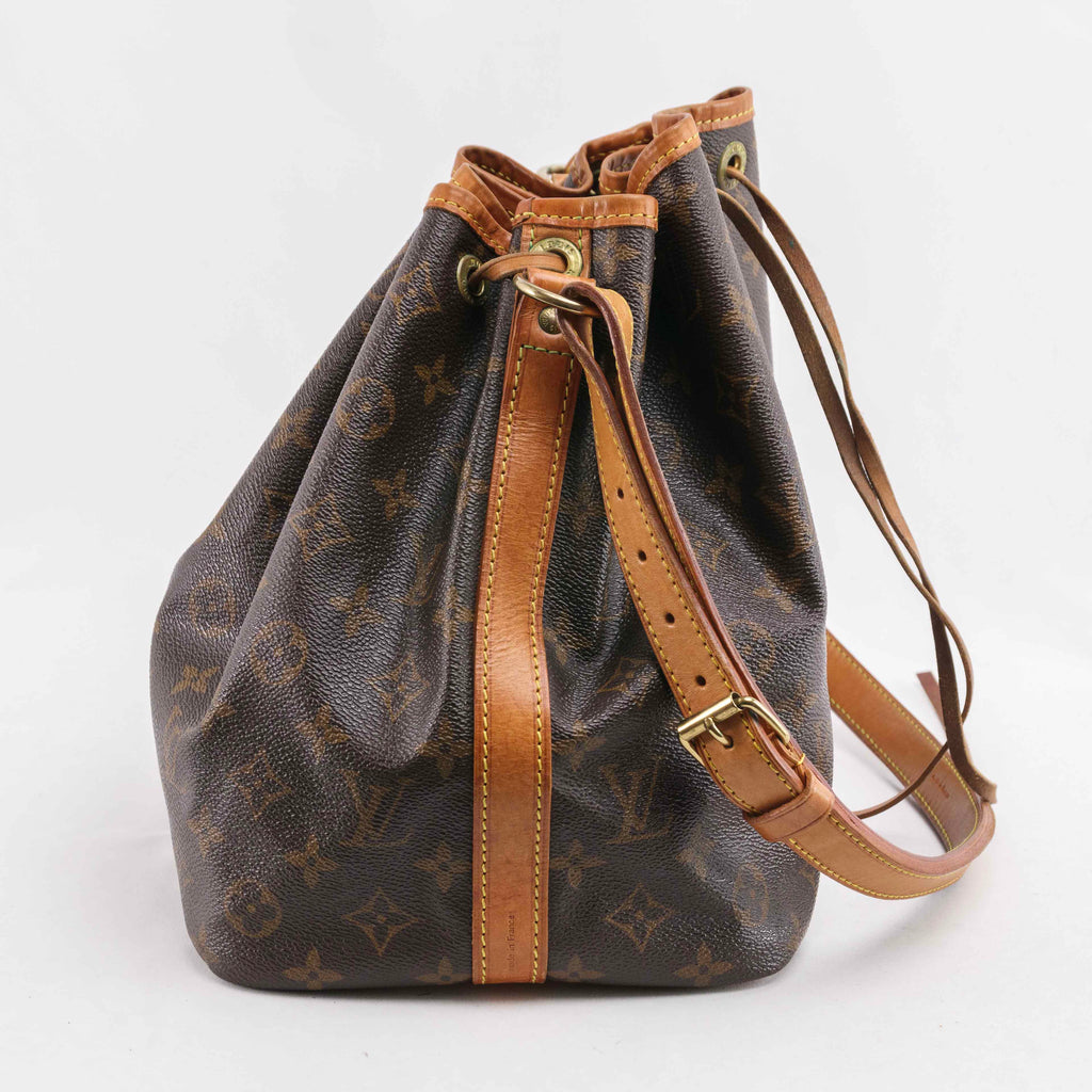 Authentic Louis Vuitton Petite Noe Bucket Bag