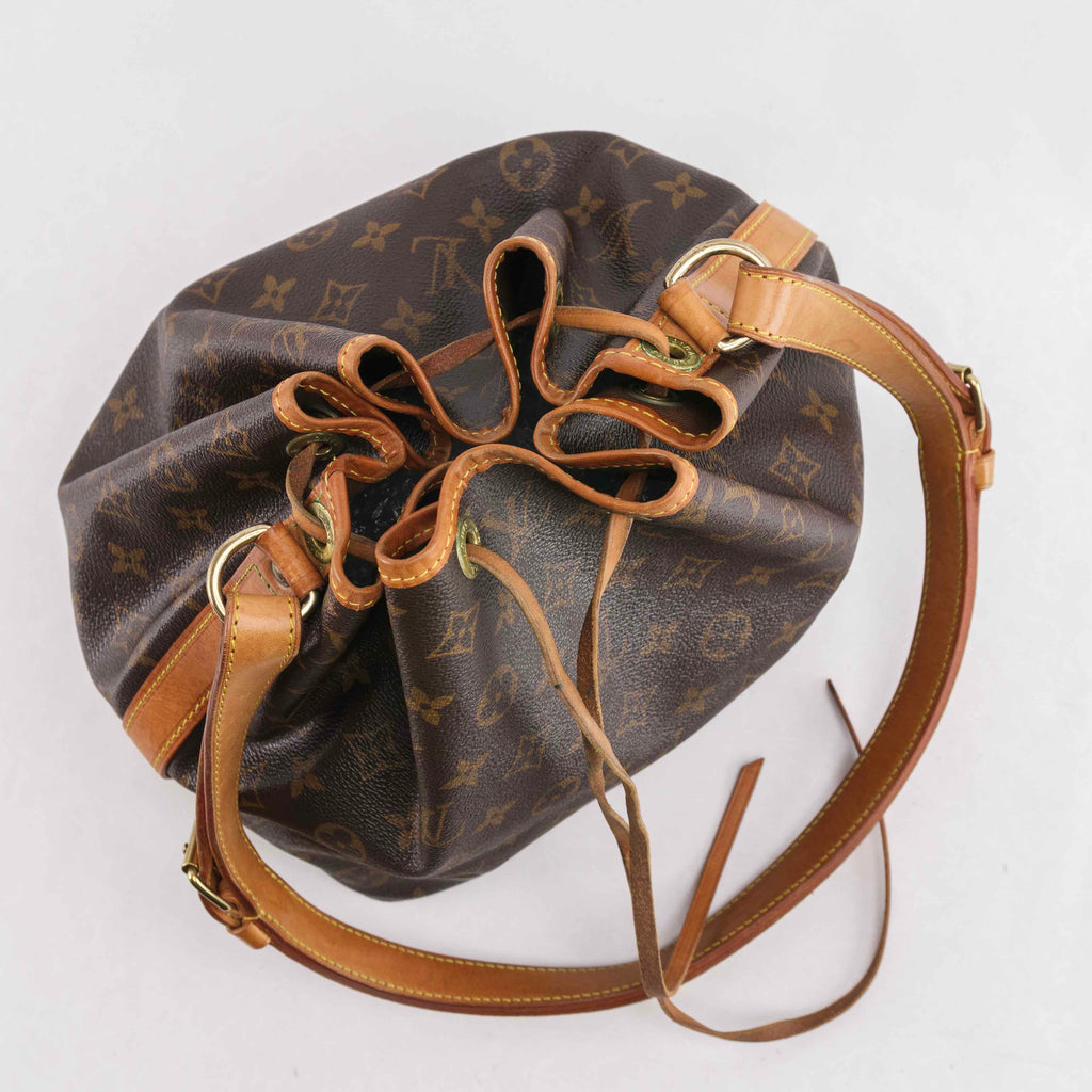 Authentic Louis Vuitton Petite Noe Bucket Bag