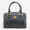 Authentic Vintage MCM Black Visetos Boston Bag