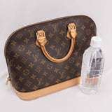 Authentic Louis Vuitton Alma monogram handbag Rank A