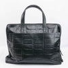 Authentic Aigner Crocodile embossed Leather business bag