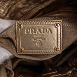 Authentic Prada Nappa Antique Drawstring Bag