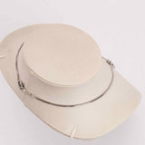 Authentic Gucci Silver Necklace with 