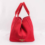 Prada - Canapa Red Canvas - Handbag