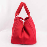 Prada - Canapa Red Canvas - Handbag