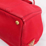 Prada - Canapa Red Canvas - Handbag