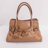 Authentic Miu Miu Light Brown leather Tote Bag - Shoulder bag