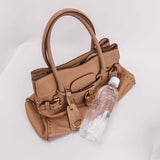 Authentic Miu Miu Light Brown leather Tote Bag - Shoulder bag