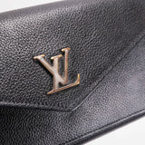 Authentic Louis Vuitton Portefeuille My Lock Me Long Wallet Noir Black M62530