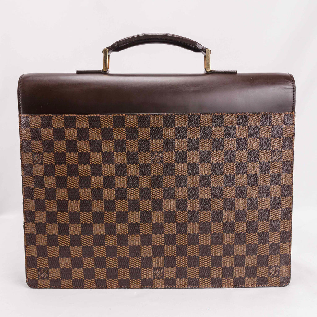 Authentic Louis Vuitton Altona PM Ebene Damier Business bag