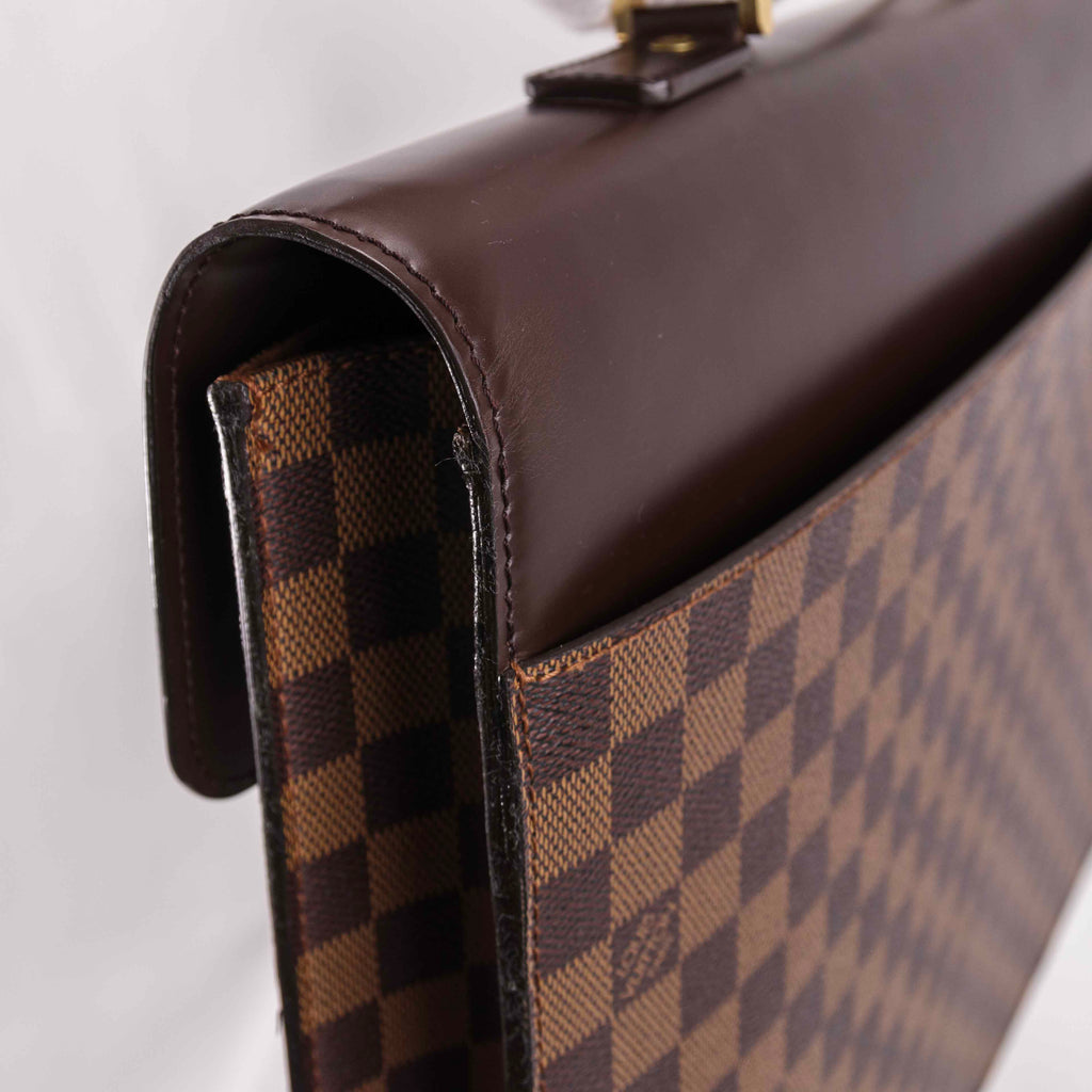 Authentic Louis Vuitton Altona PM Ebene Damier Business bag