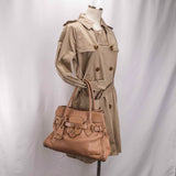 Authentic Miu Miu Light Brown leather Tote Bag - Shoulder bag