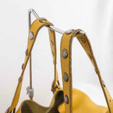 Authentic Miu Miu Yellow Leather Tote bag