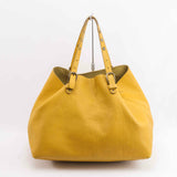 Authentic Miu Miu Yellow Leather Tote bag