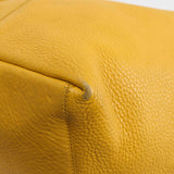 Authentic Miu Miu Yellow Leather Tote bag