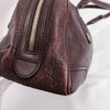 Authentic Vintage Gucci Brown Leather Tote