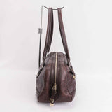 Authentic Vintage Gucci Brown Leather Tote