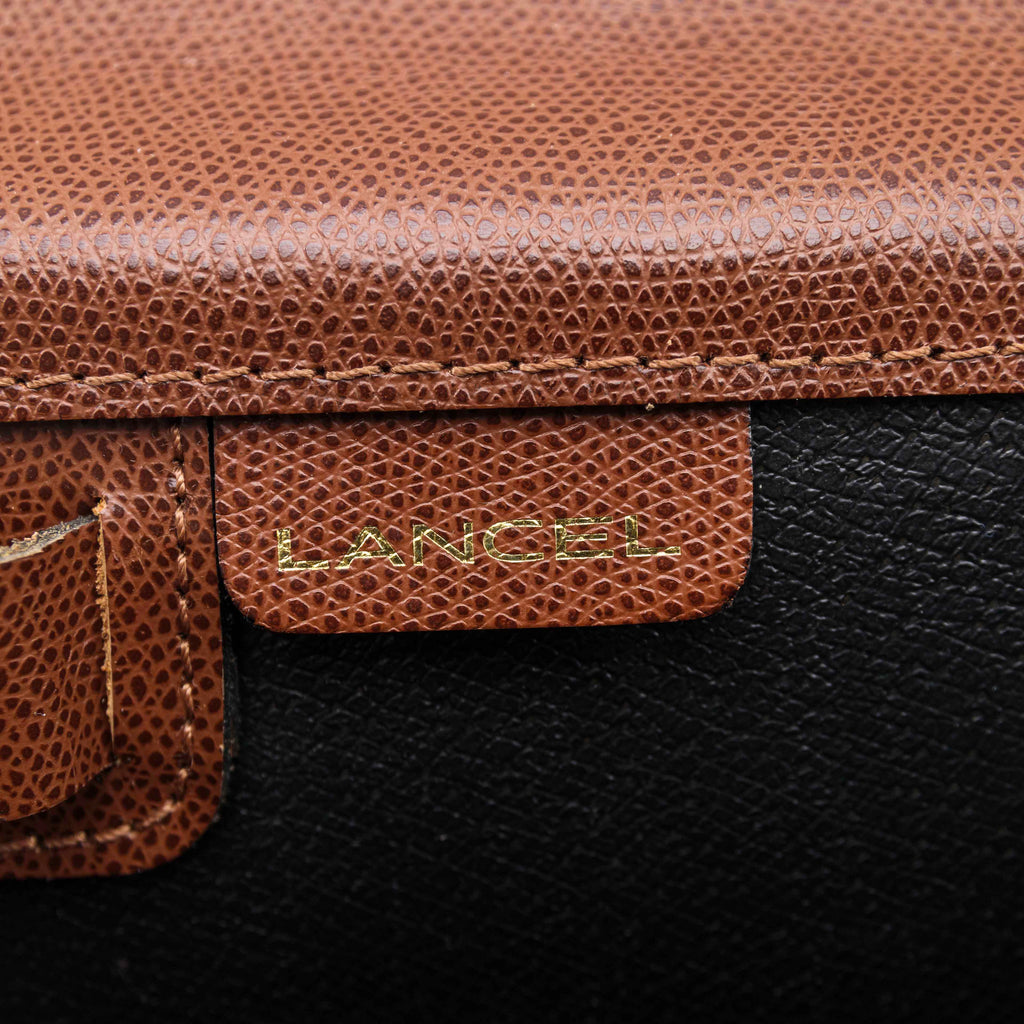 Authentic Lancel mens soft briefcase business bag
