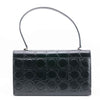 Authentic Salvatore Ferragamo Leather Gancini Pattern Shoulder Bag