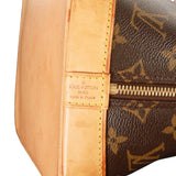 Authentic Louis Vuitton signature monogram canvas Alma Handbag M51130