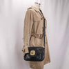 Authentic Gatsby Python Embossed shoulder bag