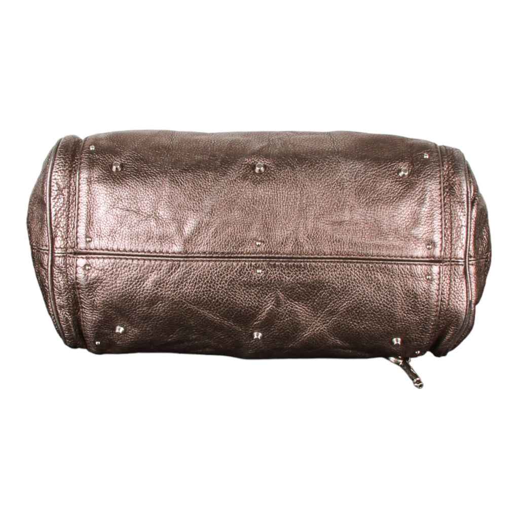 Authentic Chloe metallic Paddington Satchel Shoulder/Hand bag