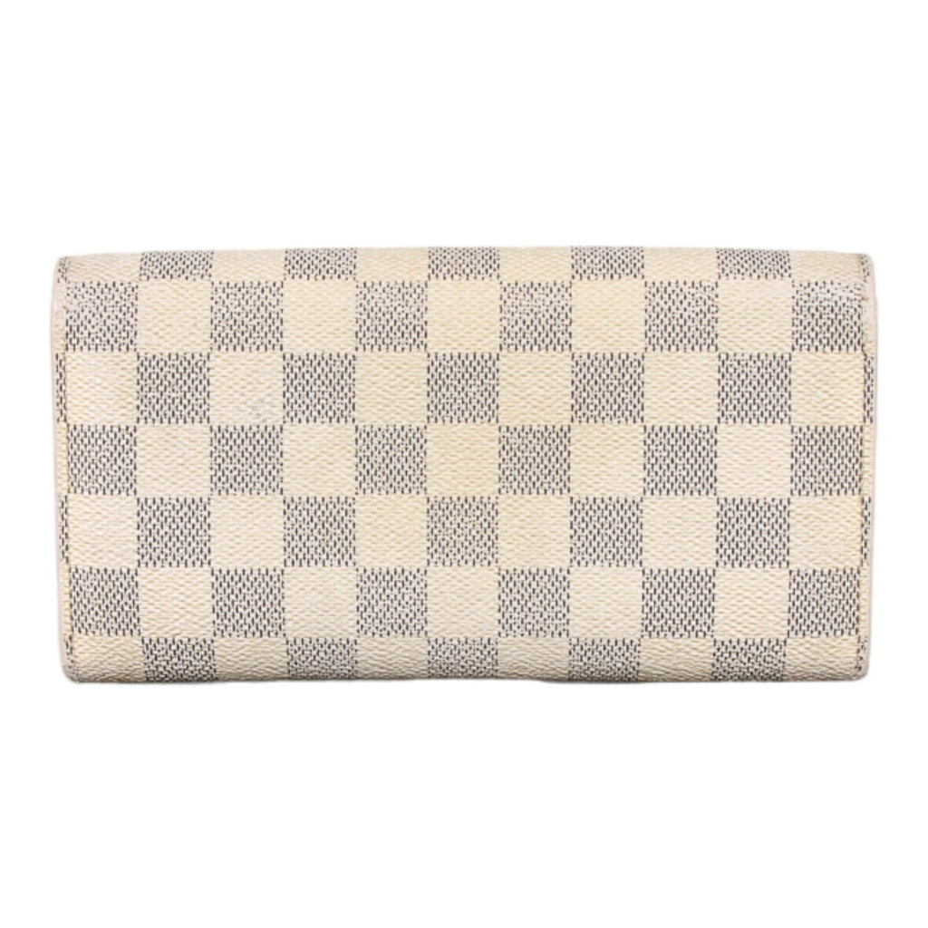 Authentic Louis Vuitton Damier Azur Sarah Wallet