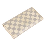 Authentic Louis Vuitton Damier Azur Sarah Wallet