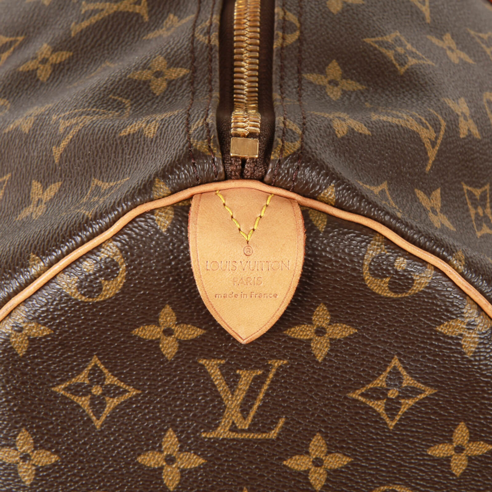 Louis Vuitton Keepall Travel Bag 50 cm in custom brown monogram
