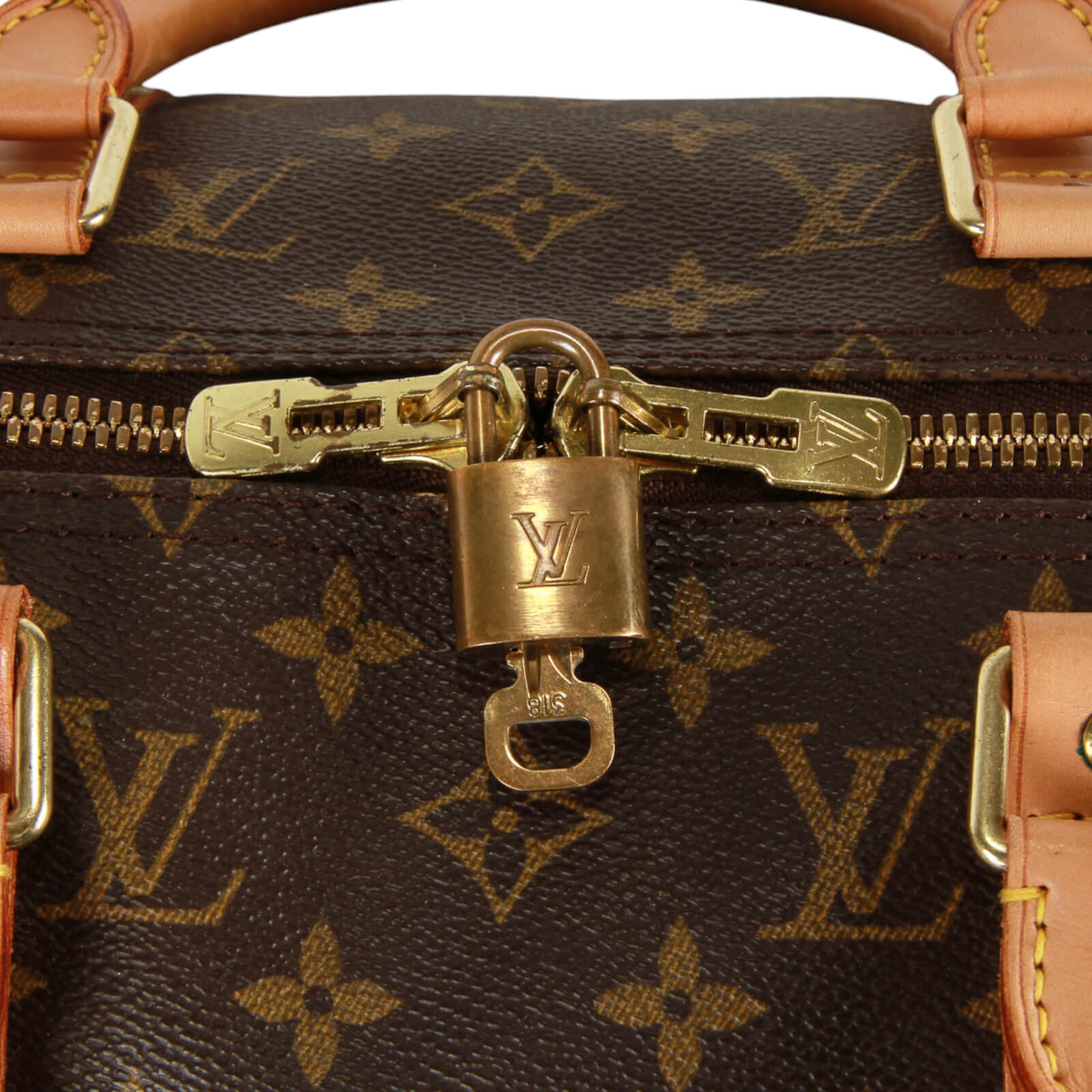 Louis Vuitton Keepall Bandouliere 25 Brown in Monogram Coated Canvas And  Cowhide Leather with Gold-tone - US