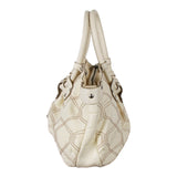 Authentic Salvatore Ferragamo cream white hand bag