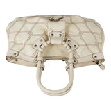 Authentic Salvatore Ferragamo cream white hand bag