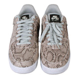 NIKE Air Force One Snake skin low sneakers