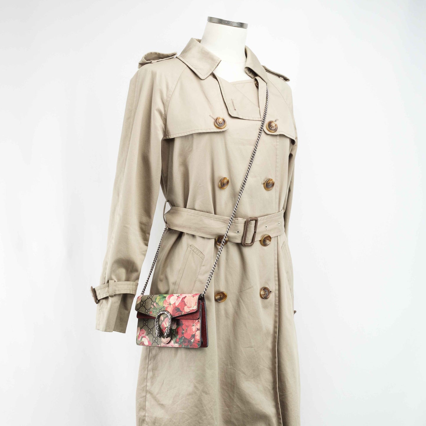 Gucci Dionysus GG Blooms Super Mini Chain Bag 476432