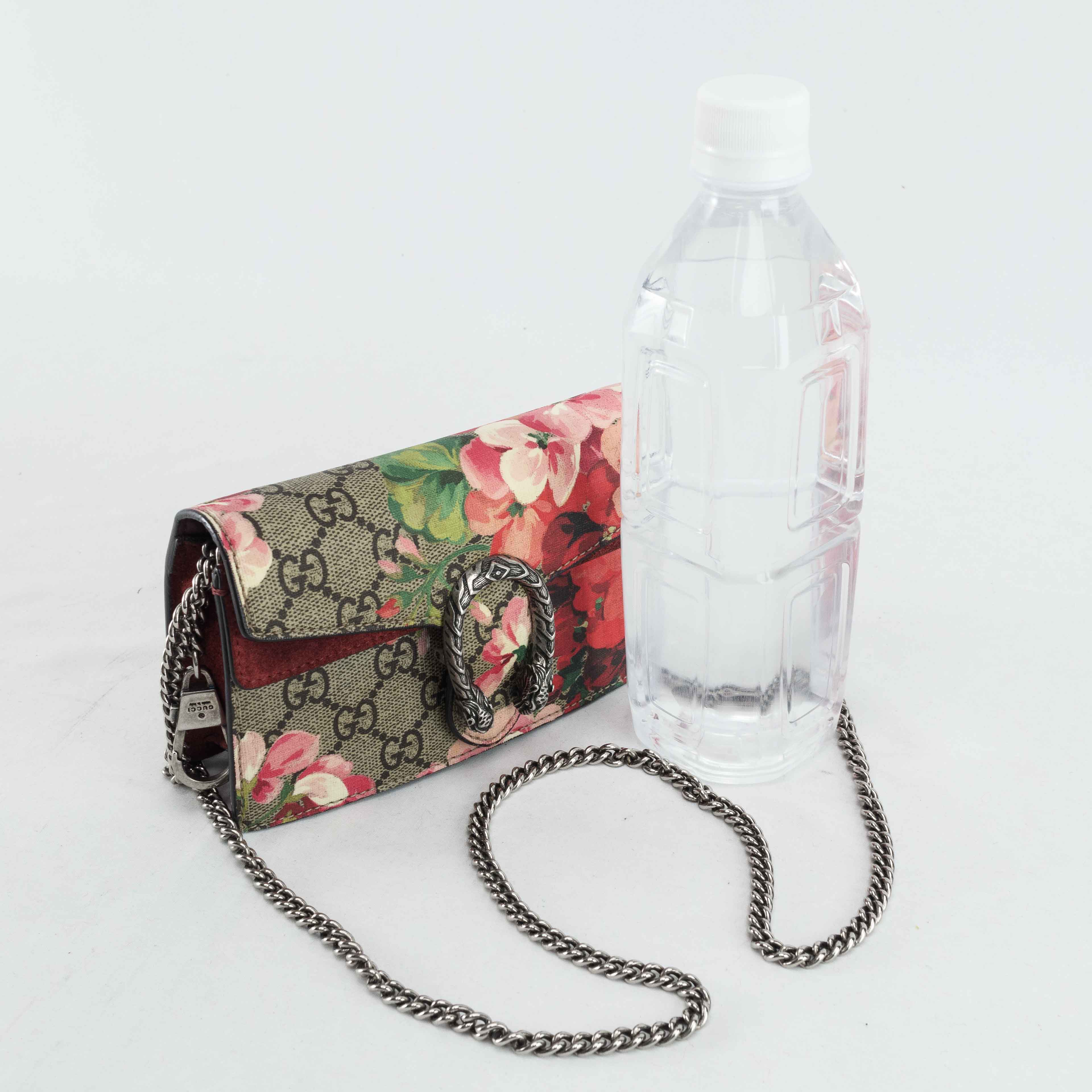 Gucci Dionysus GG Blooms Super Mini Chain Bag 476432 – Connect