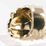 Authentic Gucci Lion Head Ring with Green Swarovski Crystal