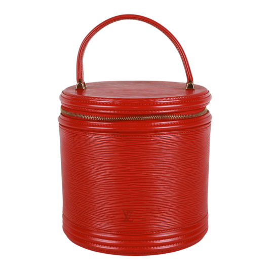 Authentic Louis Vuitton Cannes Red Epi hand bag