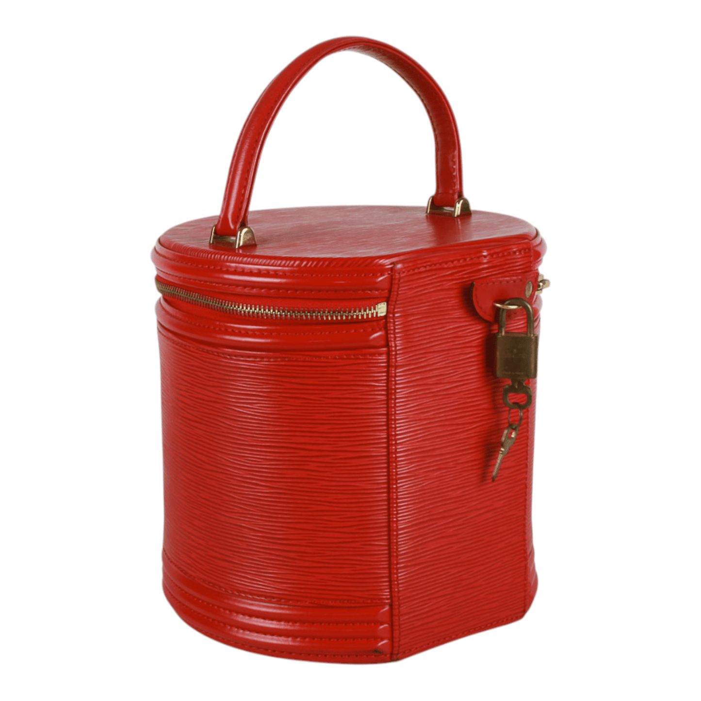 Authentic Louis Vuitton Cannes Red Epi hand bag