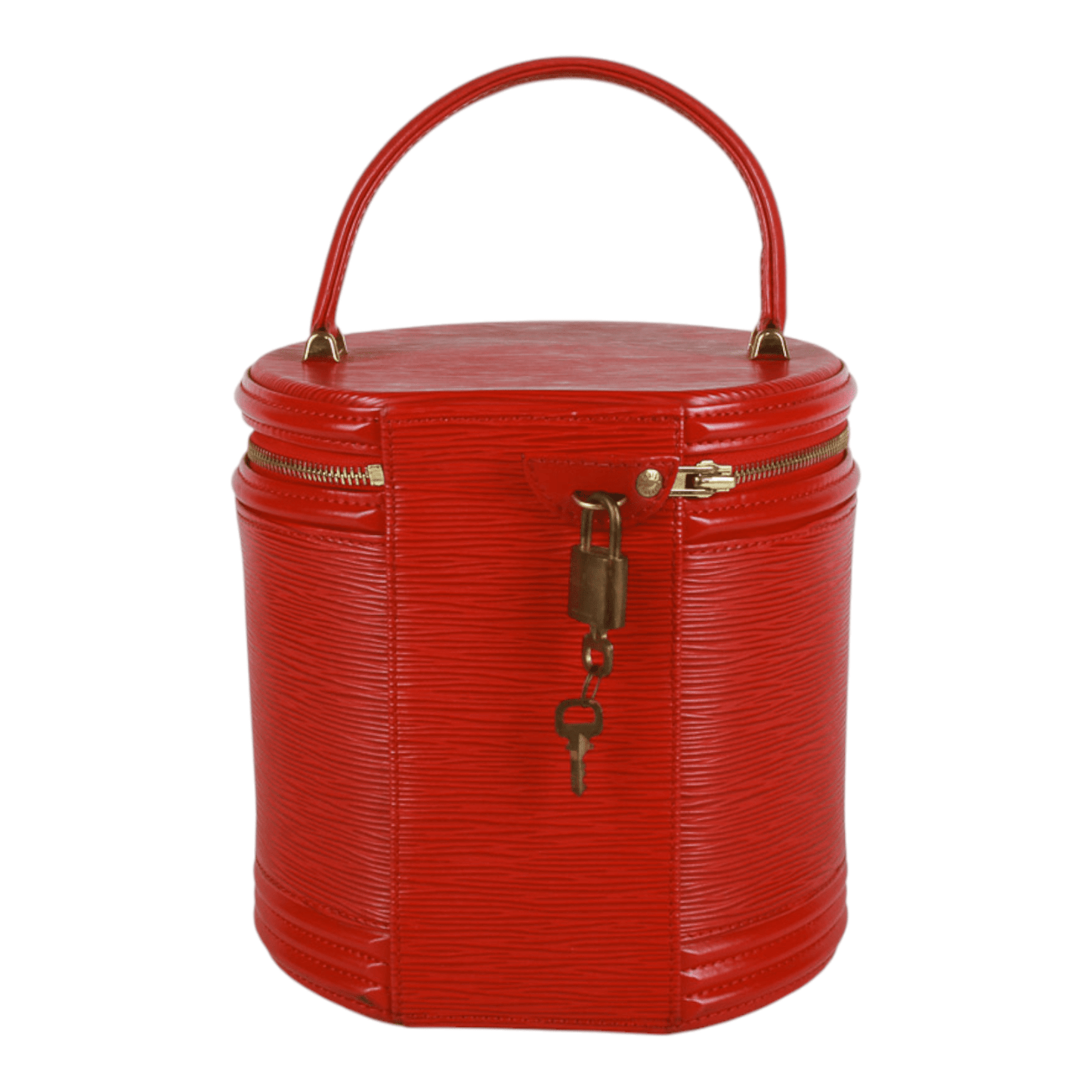 Authentic Louis Vuitton Cannes Red Epi hand bag