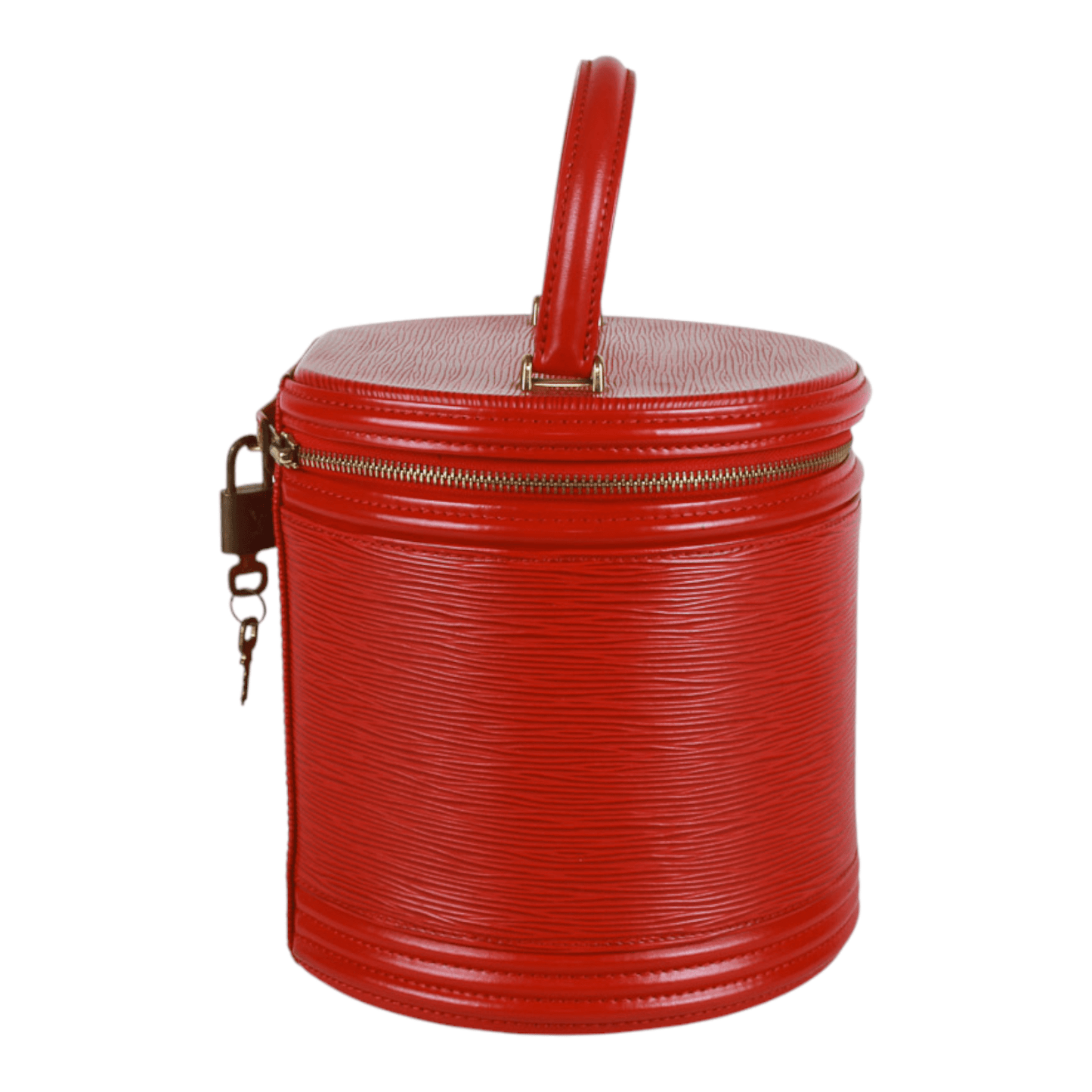 Authentic Louis Vuitton Cannes Red Epi hand bag