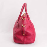 Authentic Prada Pink Vitello Daino Leather Shopper Tote